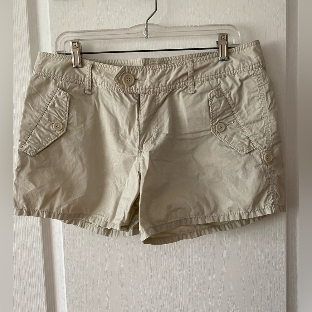 Women's Tan Casual Shorts